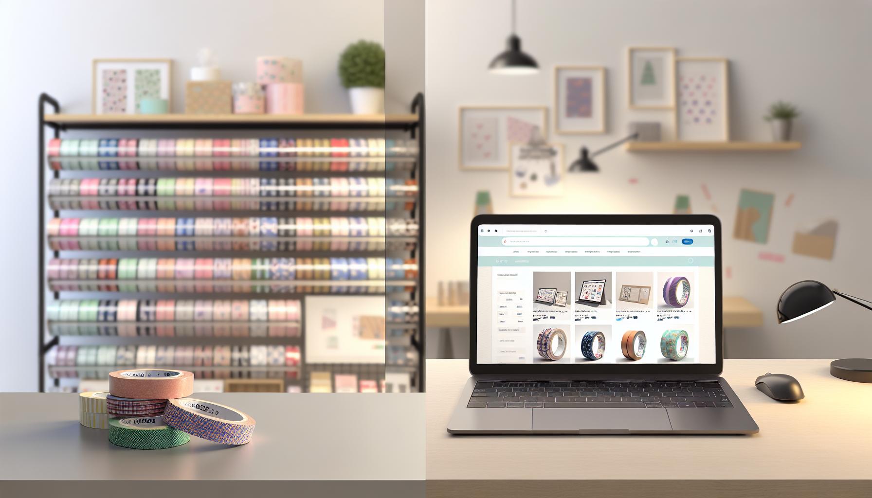 Comparing Washi Tape Prices: Local vs. Online