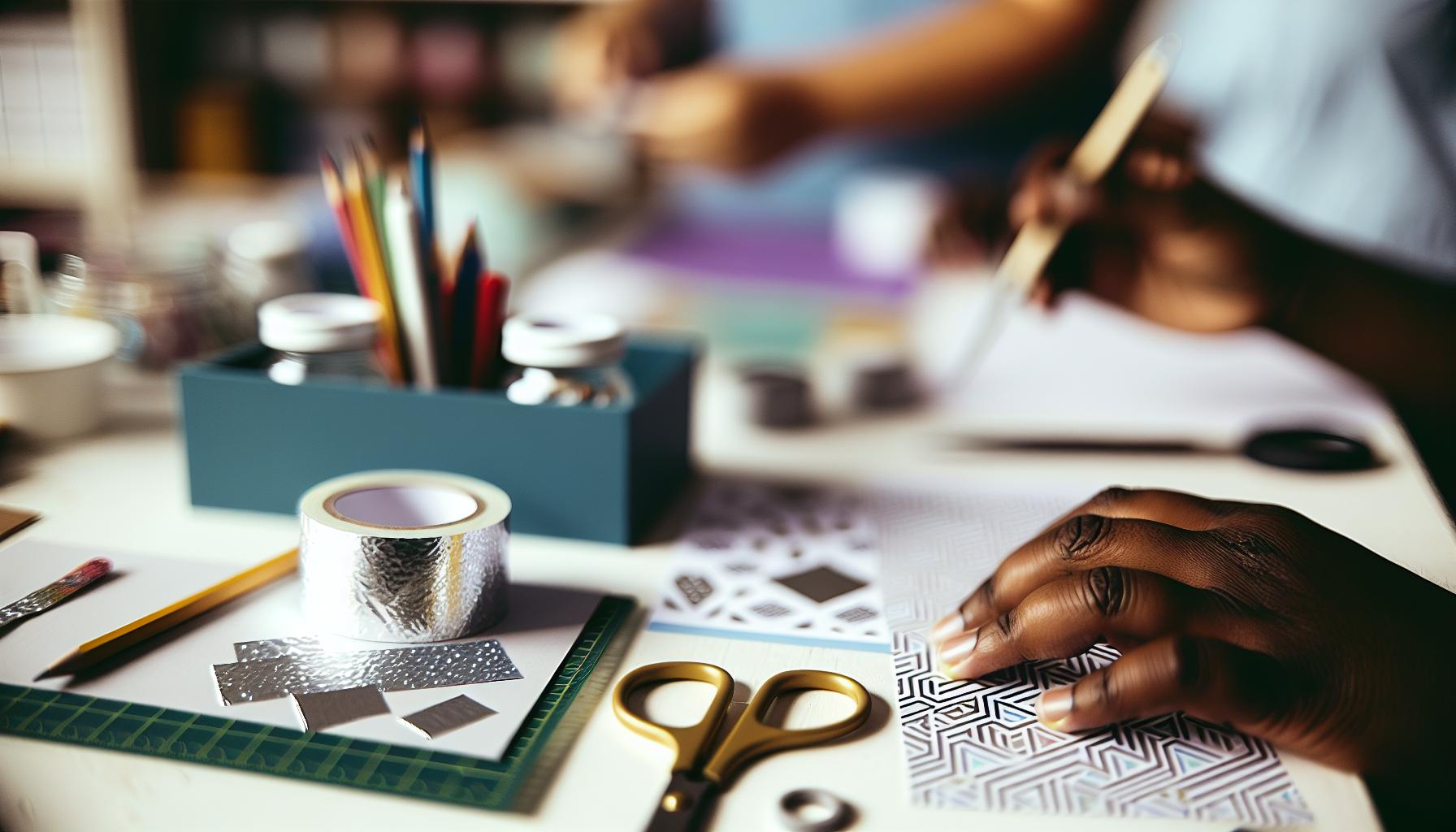 Crafting with Aluminum Foil Washi Tape: Tips and Tricks