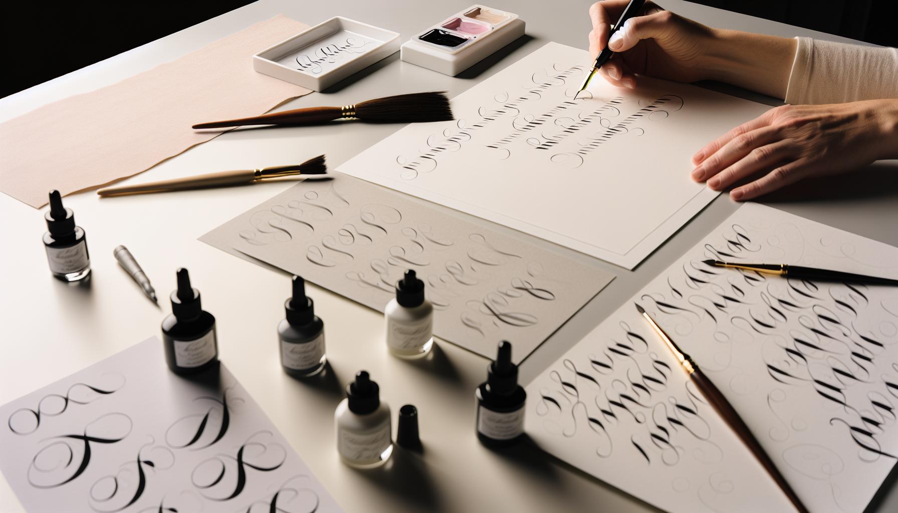 Creating Elegant Flourishes and Variations