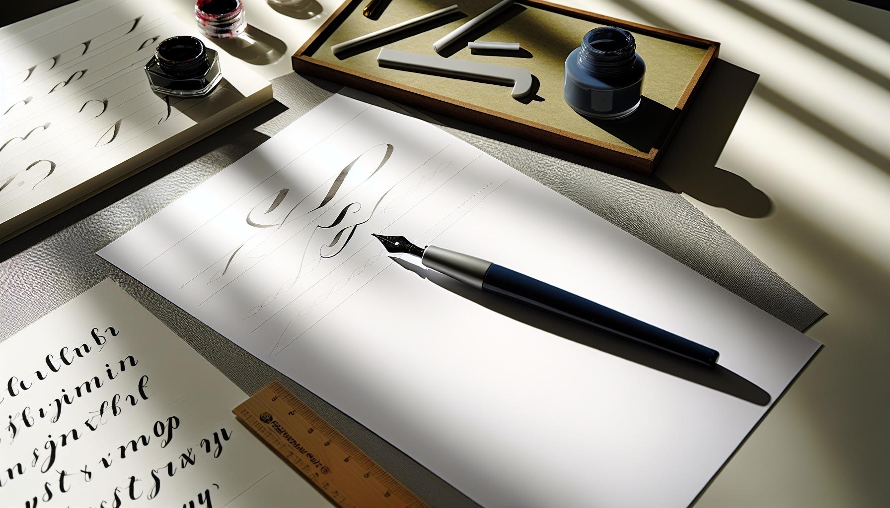 Creating Stunning Letter Forms with Speedball Pens