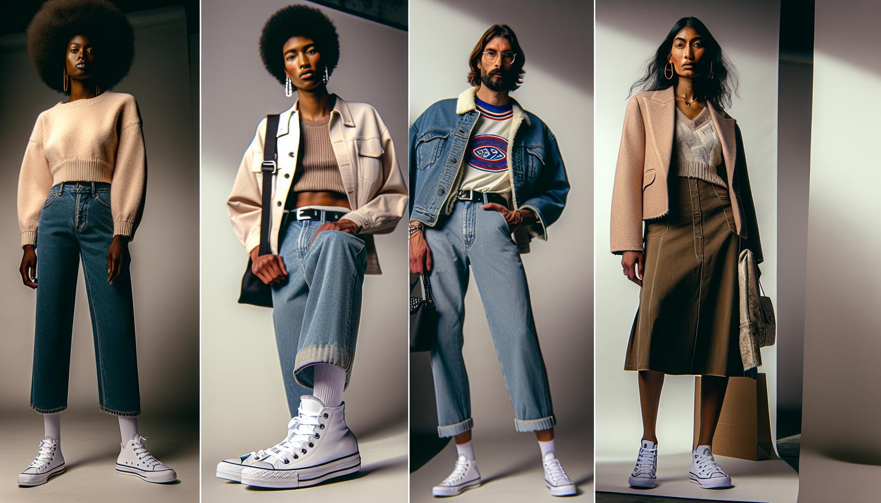 How to Wear White Chuck Taylors: Keep Them Fresh and Stylish 2 Creating Stylish Outfits with White Chuck Taylors