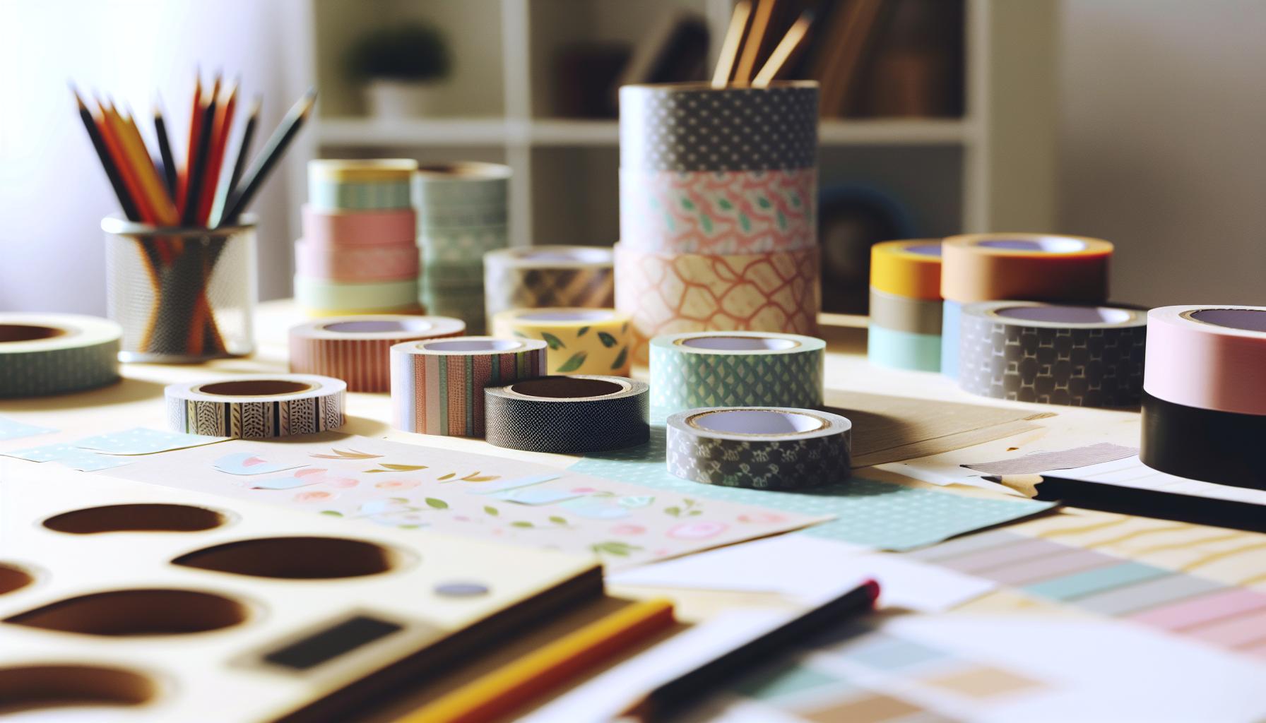 How to Make Homemade Washi Tape: DIY in 3 Easy Steps 1 Creative Design Ideas for Custom Washi Tape