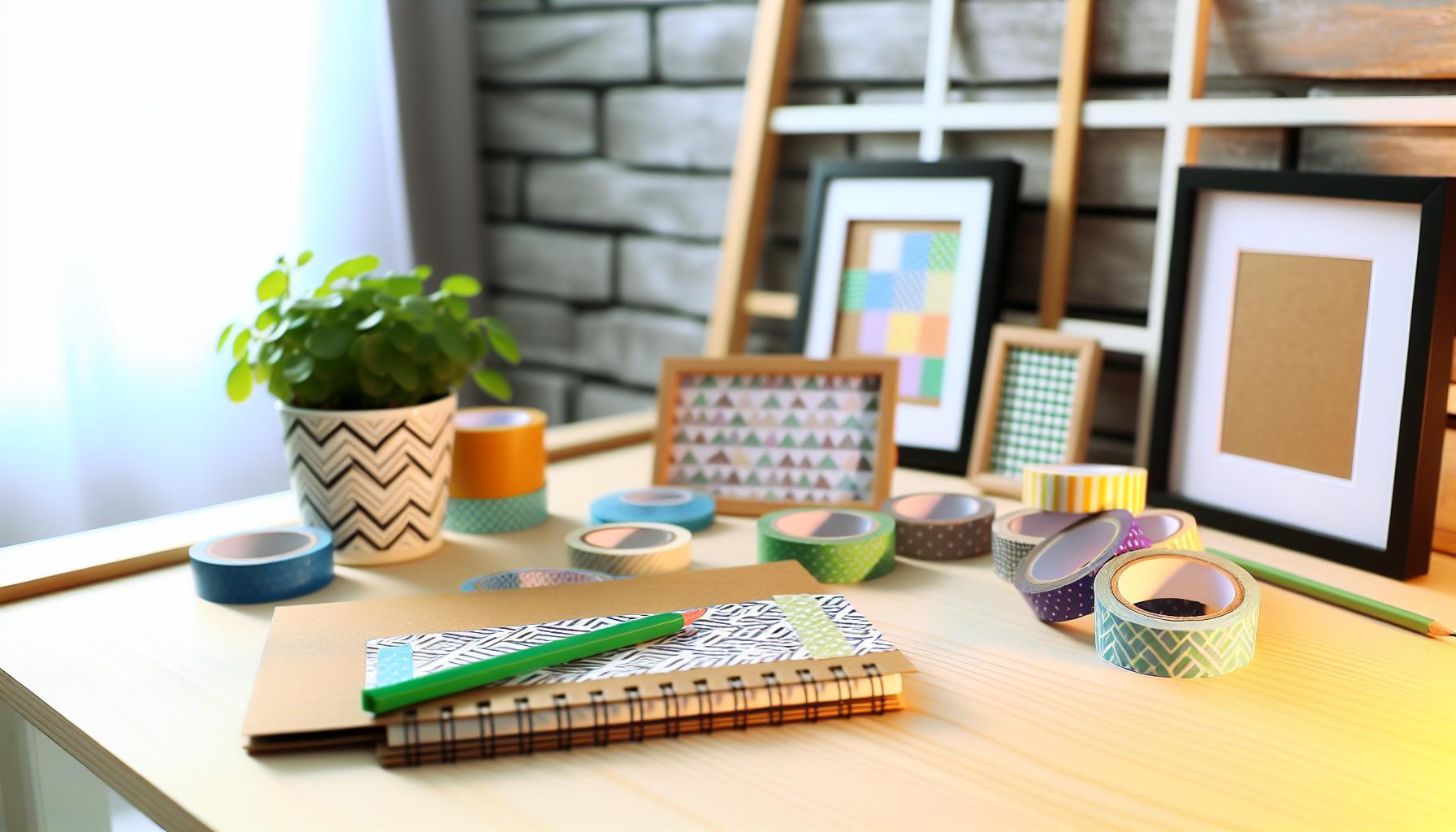 Creative Ideas for Decorating with Washi Tape
