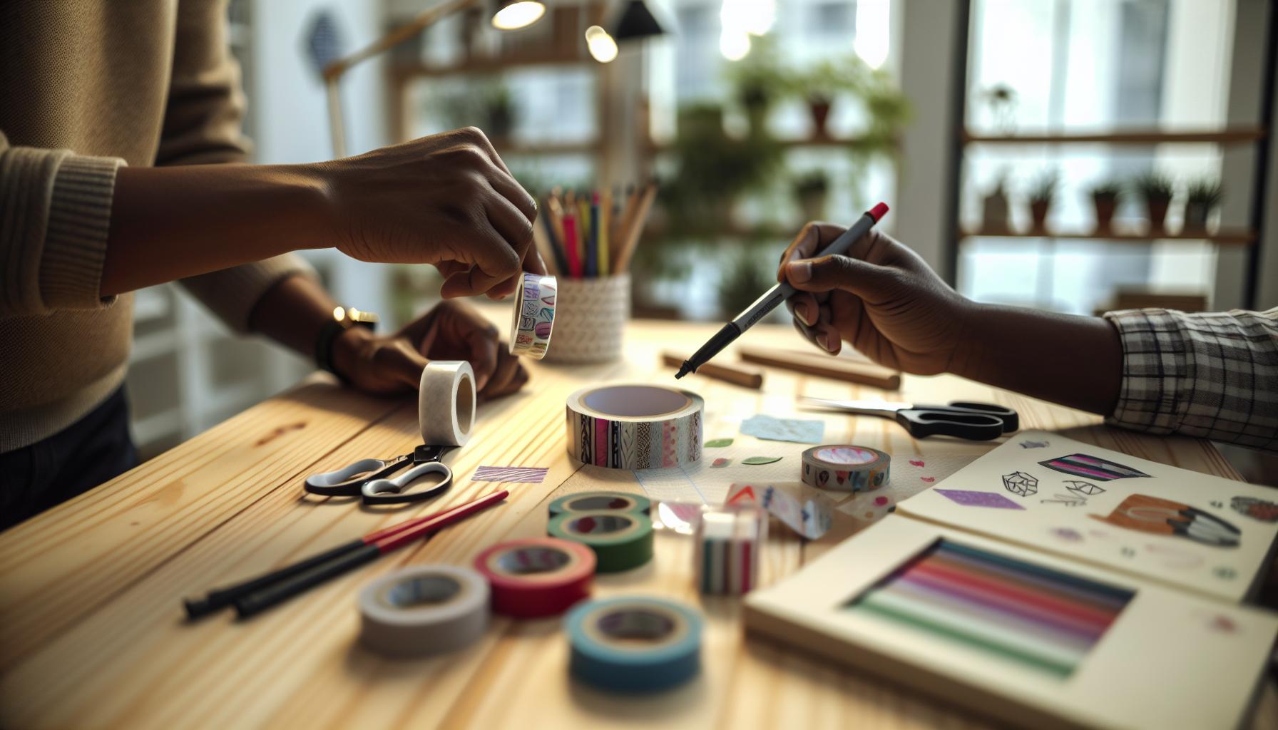 Creative Techniques for Customizing Your Washi Tape