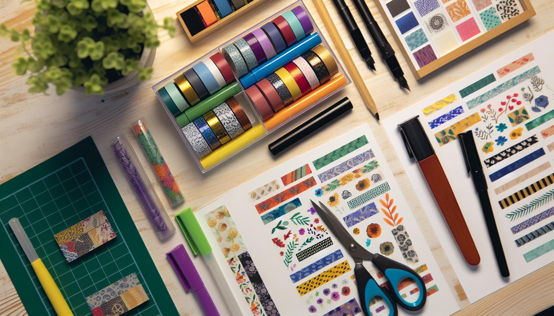 How to Make Own Washi Tape: Personalize Your Crafts 3 Creative Techniques to Personalize Your Washi Tape