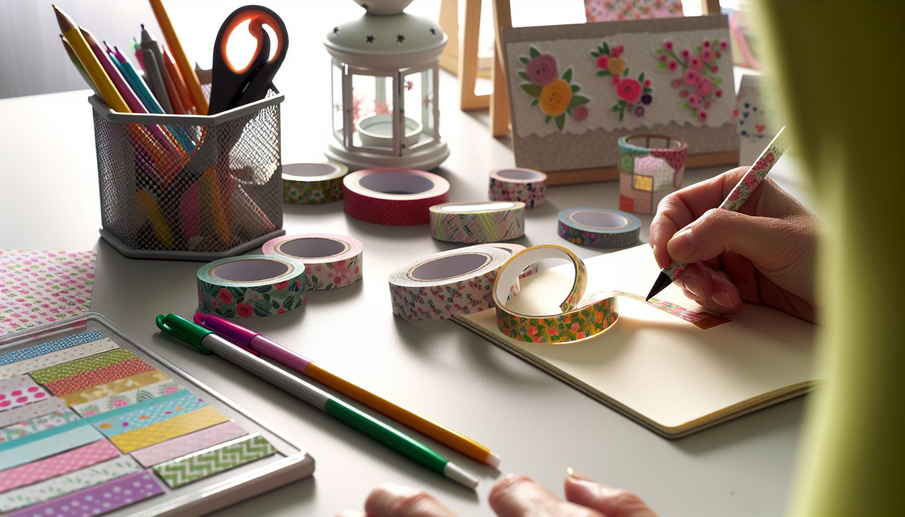 Creative Techniques to Use Washi Tape