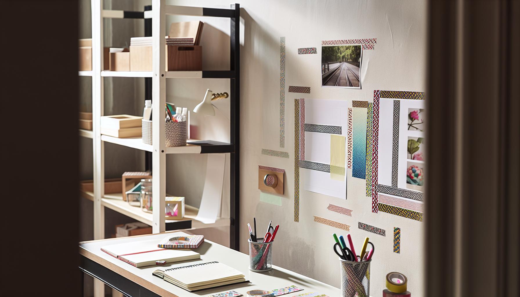 Creative Uses for Washi Tape Without Damaging Walls