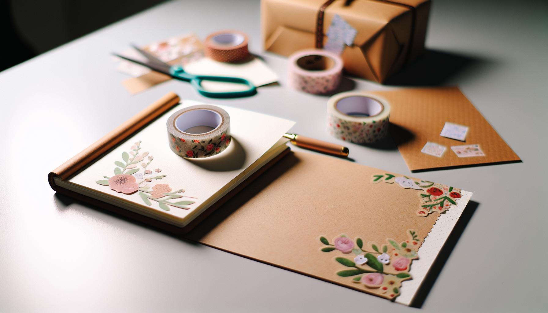 Creative Ways to Use 15mm Floral Washi Tape