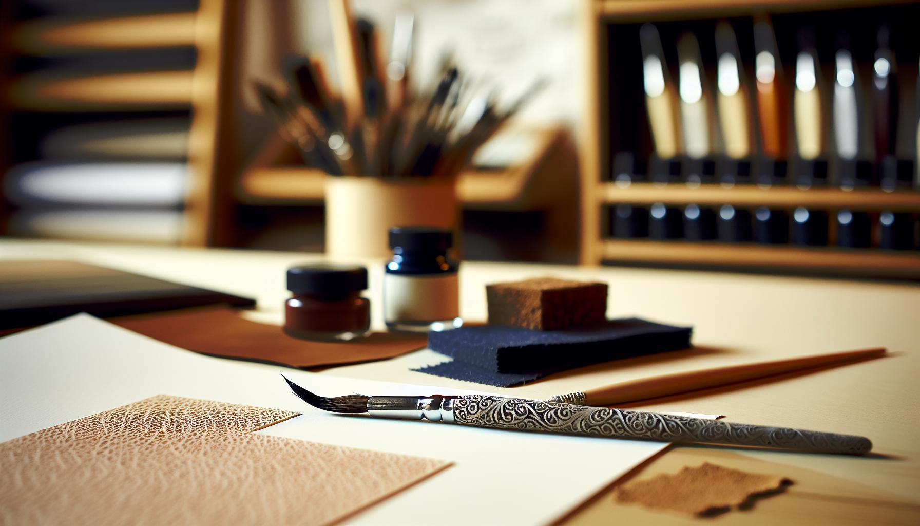 Customizing Your Calligraphy Brush with Textures