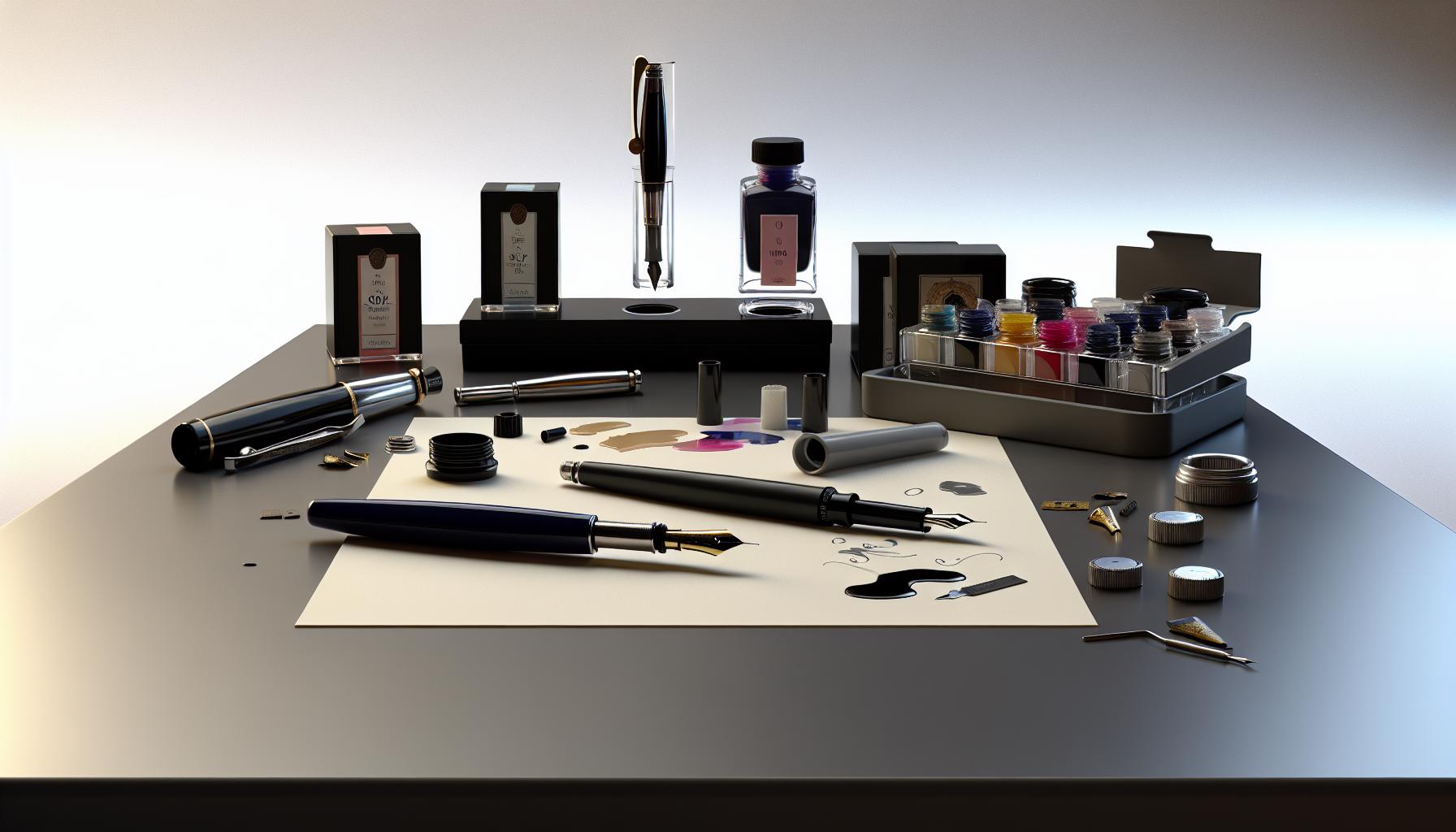 How to Assemble a Calligraphy Fountain Pen: Put Together Perfectly 2 Customizing Your Calligraphy Fountain Pen