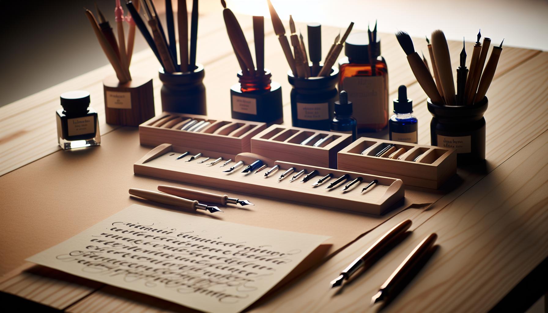 Different Types of Calligraphy Pens Explained