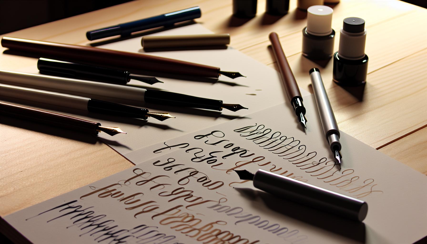 How a Calligraphy Pen Works: Understand Your Tool Better 2 Different Types of Calligraphy Pens: Which One Suits You?