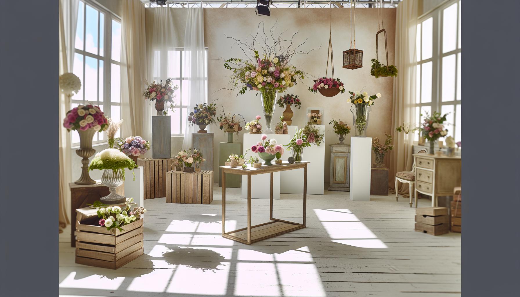 Display Ideas for Showcasing Your Blooms