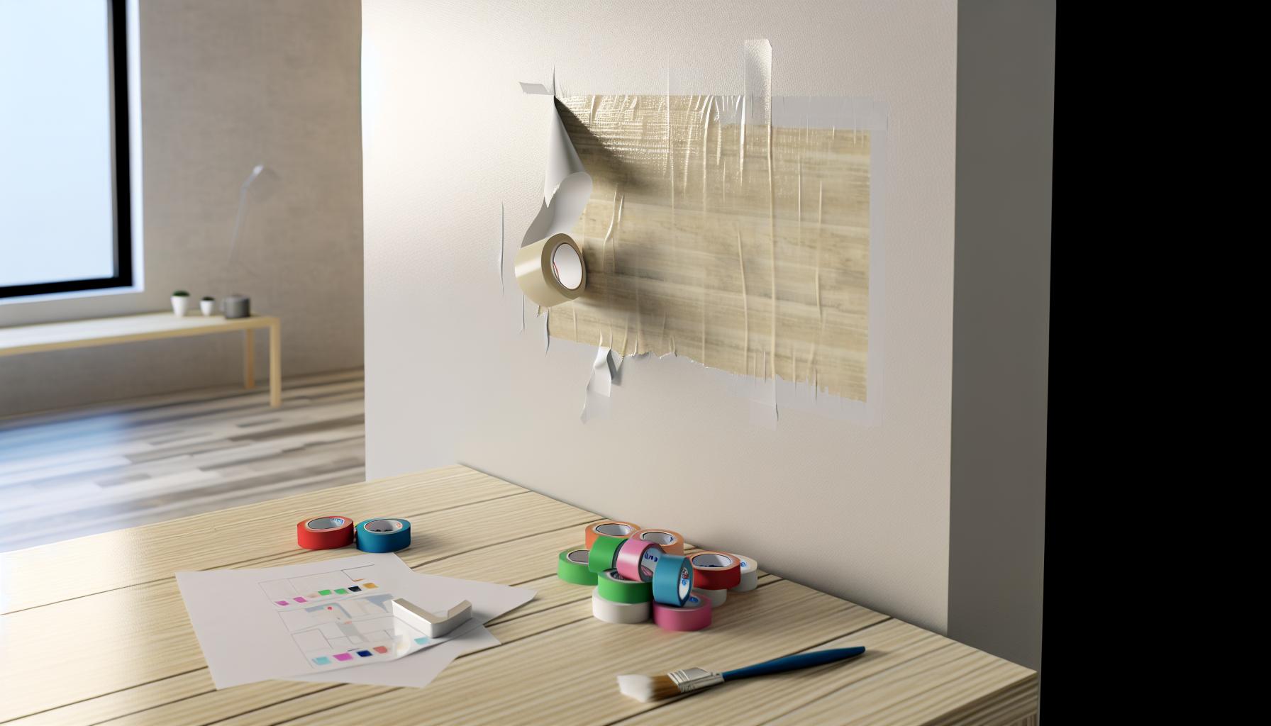Does Washi Tape Peel Off Paint? Protect Your Walls 2 Does Washi Tape Damage Wall Paint?
