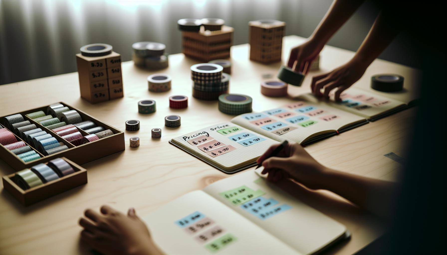 Effective Pricing Strategies for Washi Tape Products