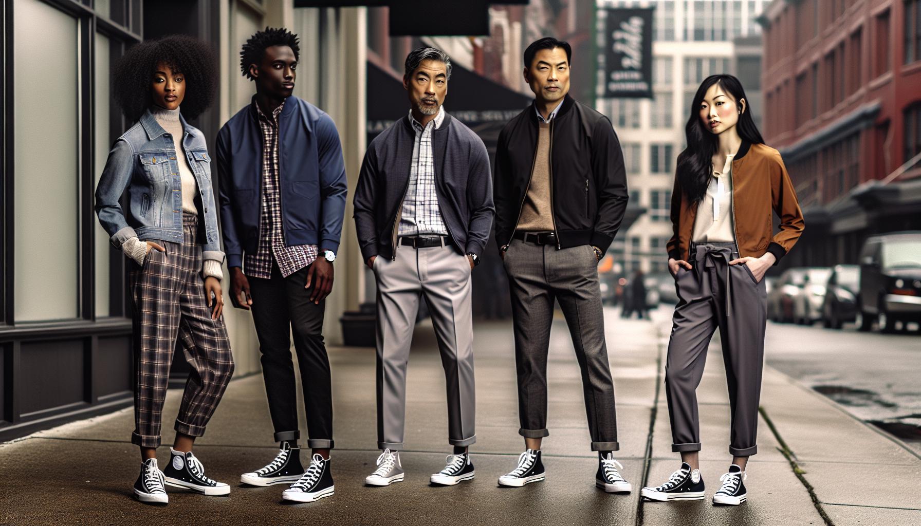 Elevate Casual Outfits with Chuck Taylors