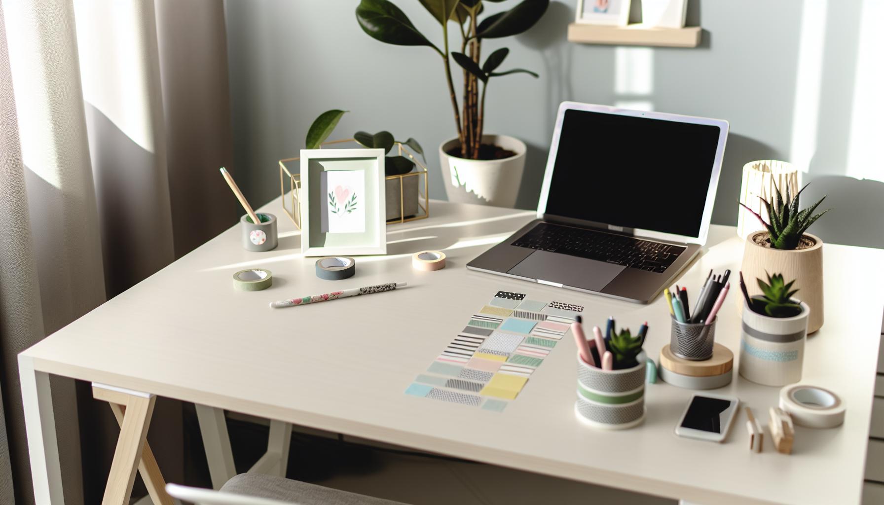 Enhance Your Office Space with Washi Tape