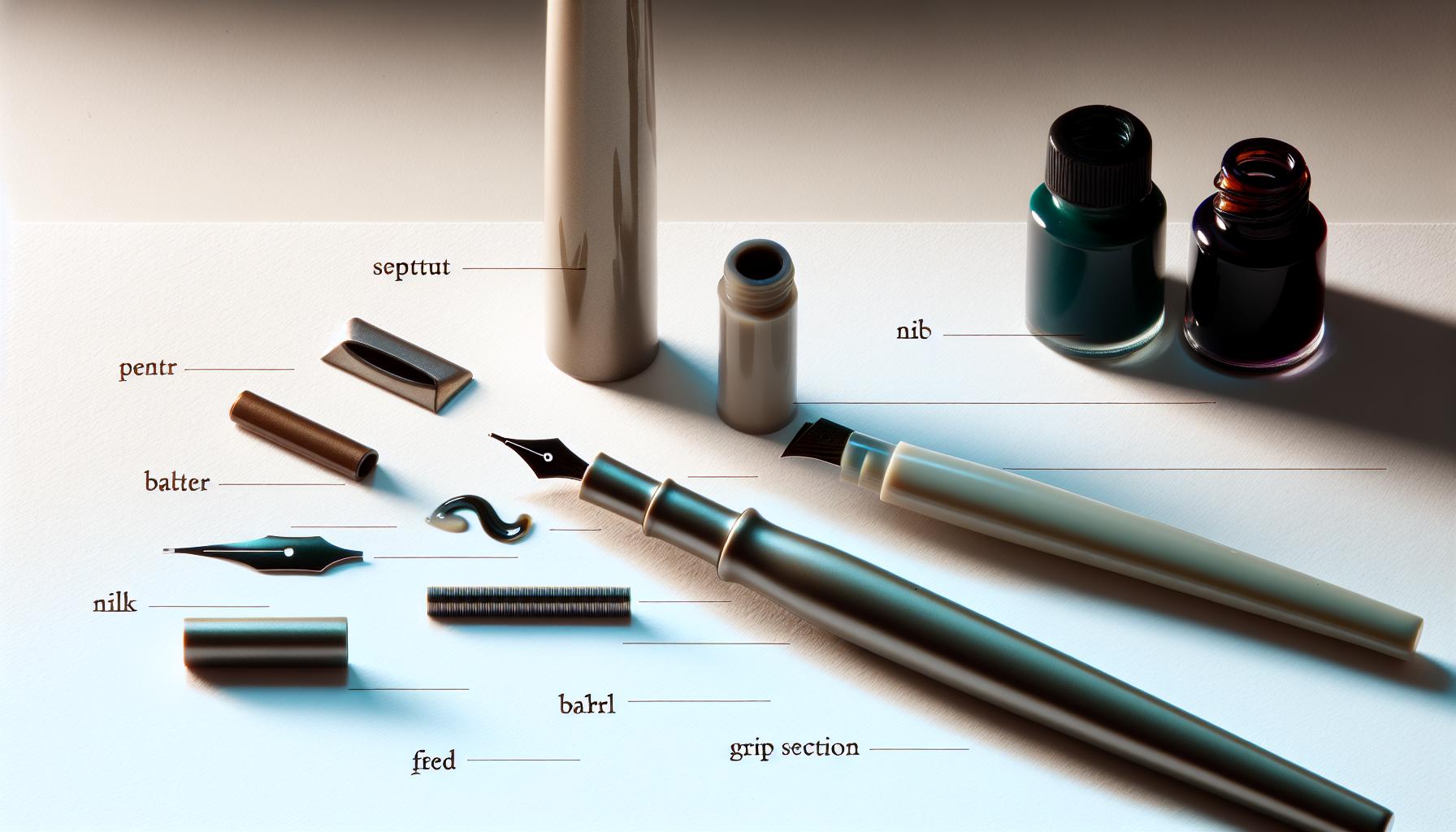 What Is the Name of the Calligraphy Pen: Terms You Should Know 2 Essential Calligraphy Pen Parts and Terminology