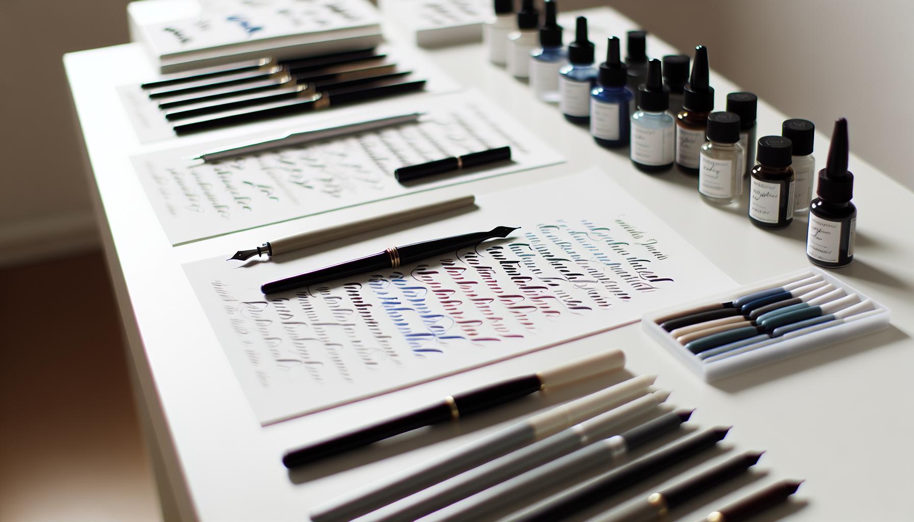 How to Hold Your Calligraphy Pen: Proper Position for Success 1 Essential Calligraphy Pen Types Explained