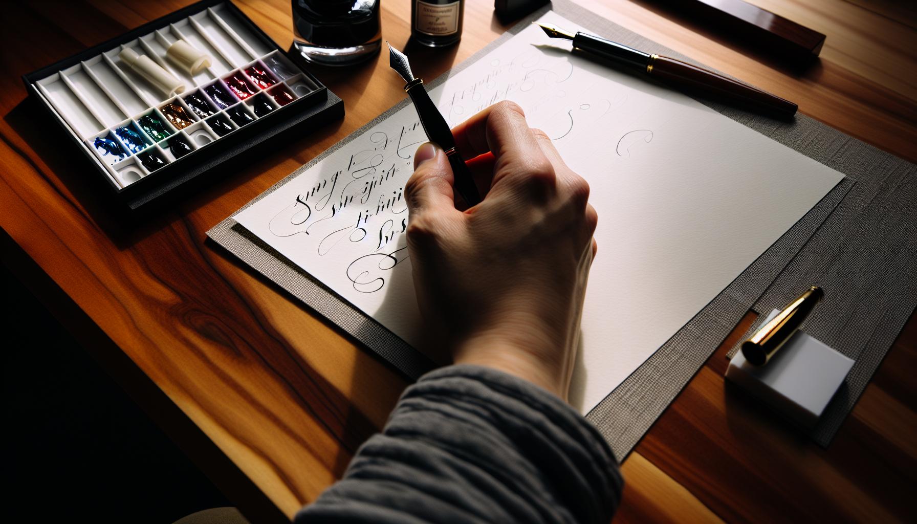 Essential Calligraphy Techniques for Fountain Pens