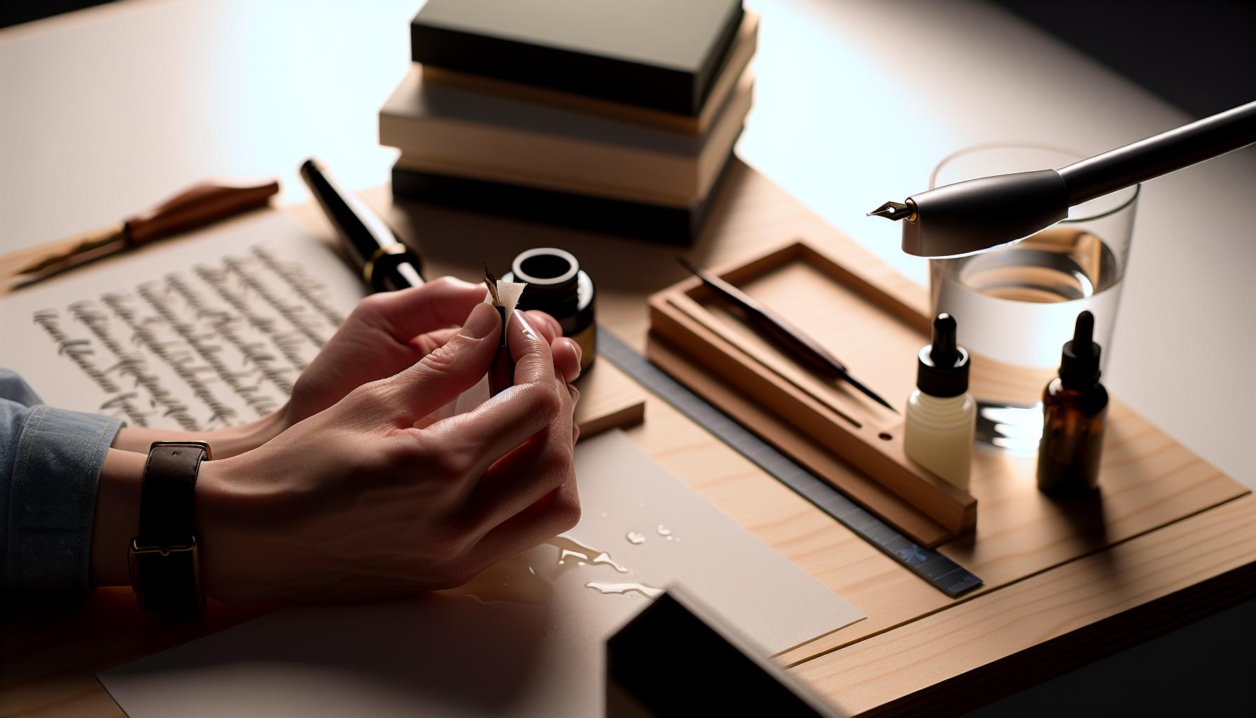 How to Care for a Calligraphy Pen: Extend Its Life 1 Essential Care Techniques for Calligraphy Pens