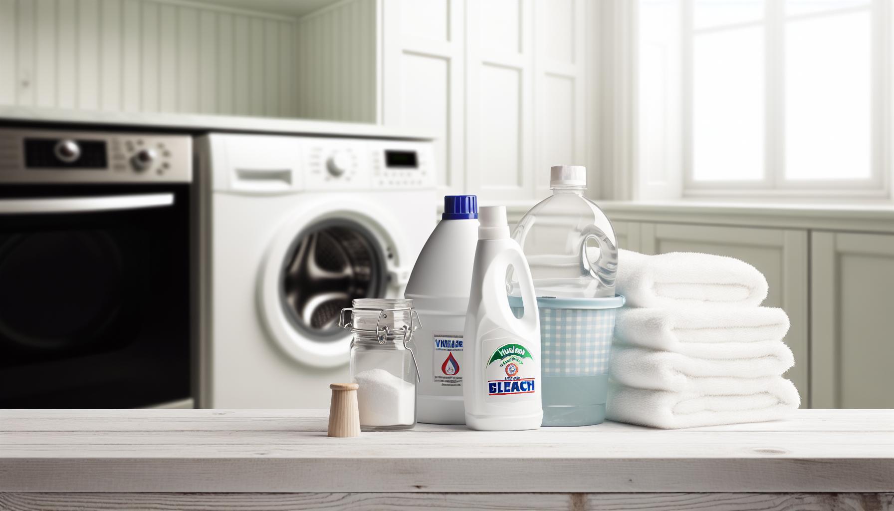 Essential Cleaning Supplies for Brightening Whites