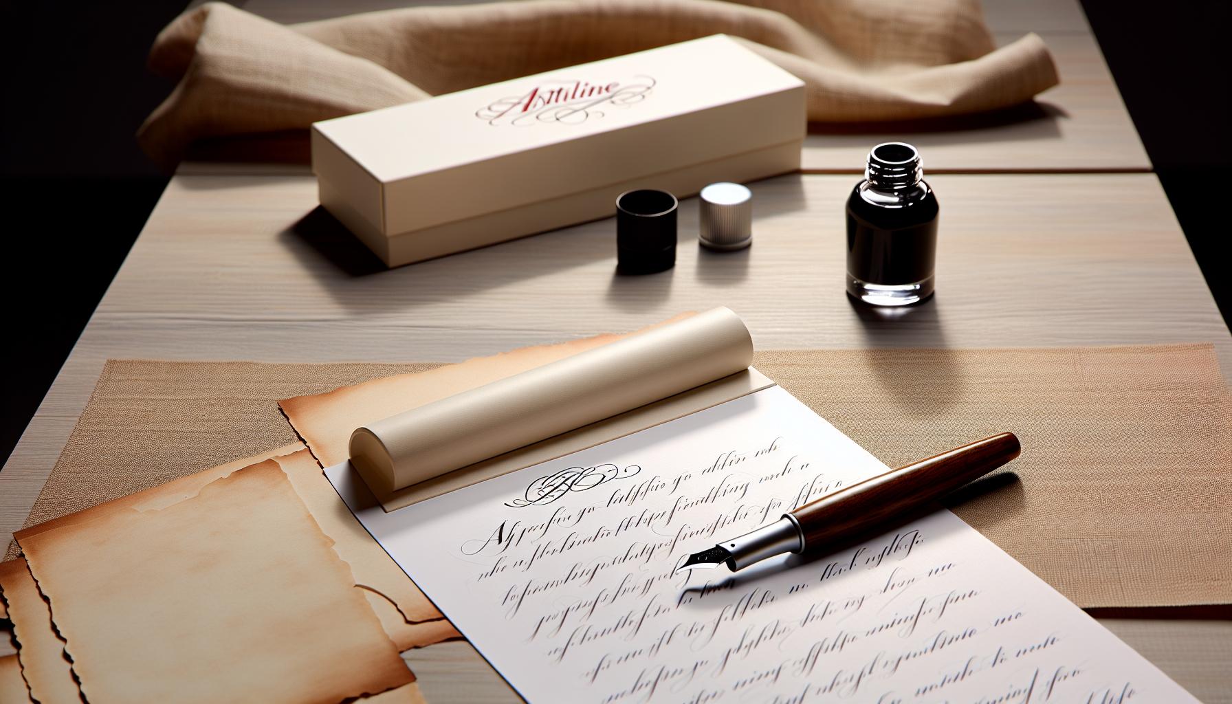 Essential Features of the Artline Calligraphy Pen