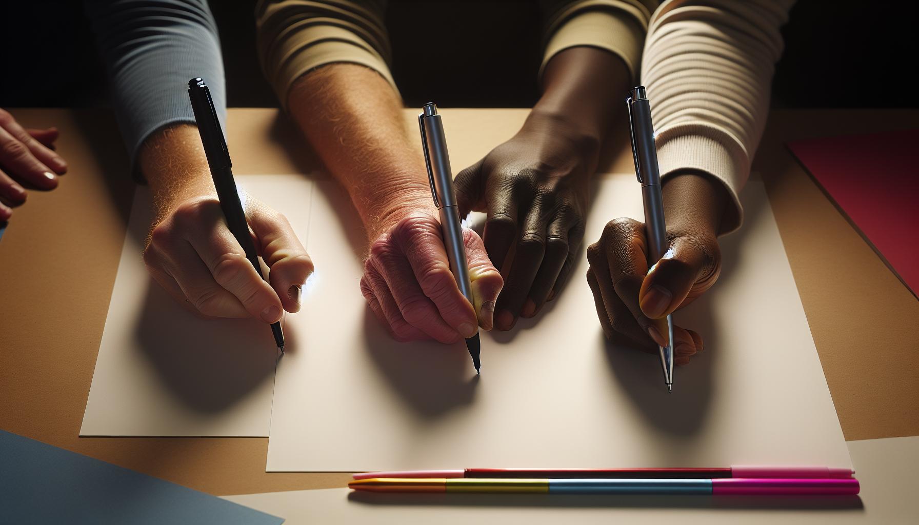 Essential Grip Techniques for Left-Handed Writers