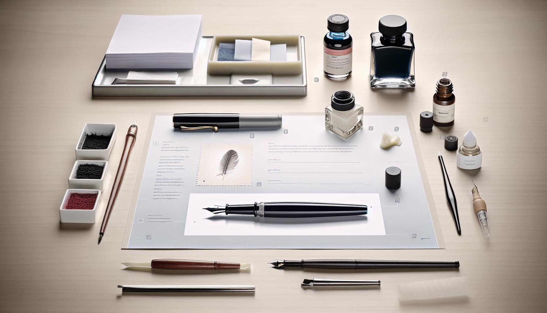Essential Supplies for Perfectly Priming Your Pen