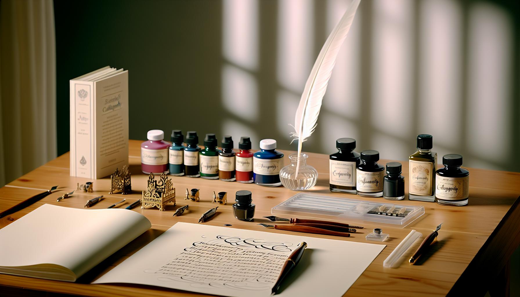 Essential Supplies for Successful Calligraphy