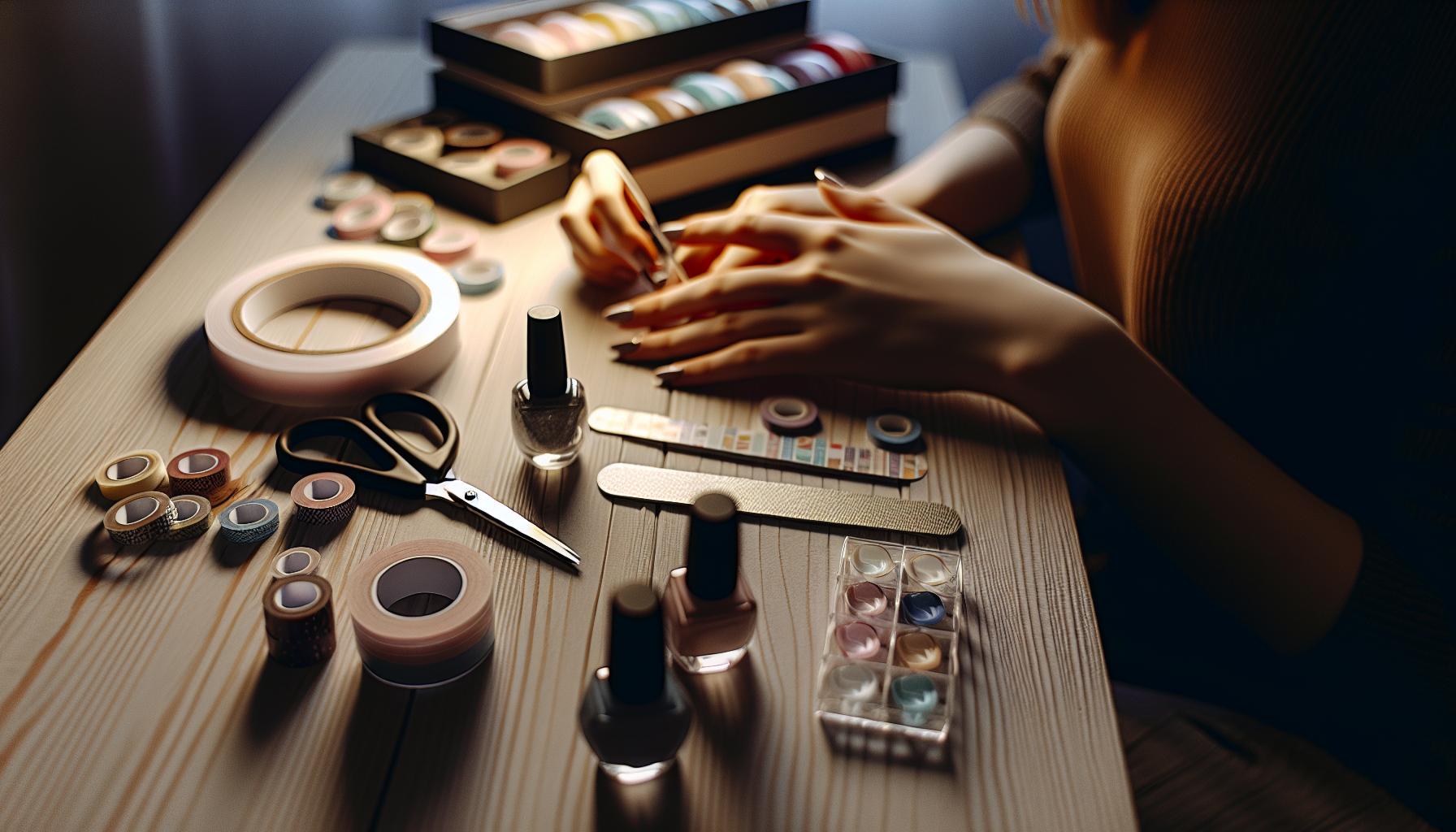 How to Use Washi Tape on Nails: Nail Art Made Easy 1 Essential Supplies for Washi Tape Nail Art