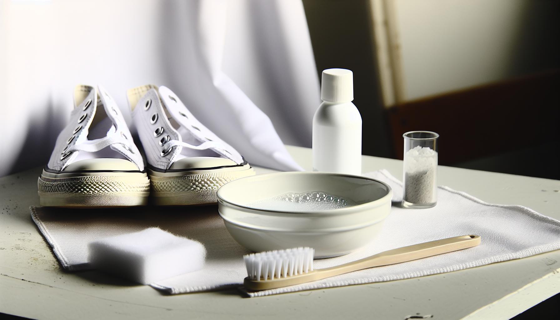 Essential Supplies for Whitening Your Chuck Taylors