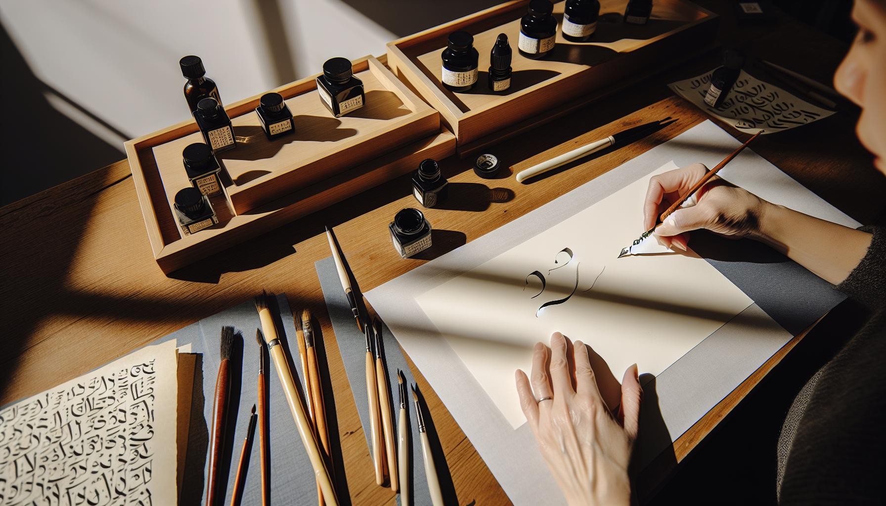 Essential Supplies for Your Calligraphy Setup