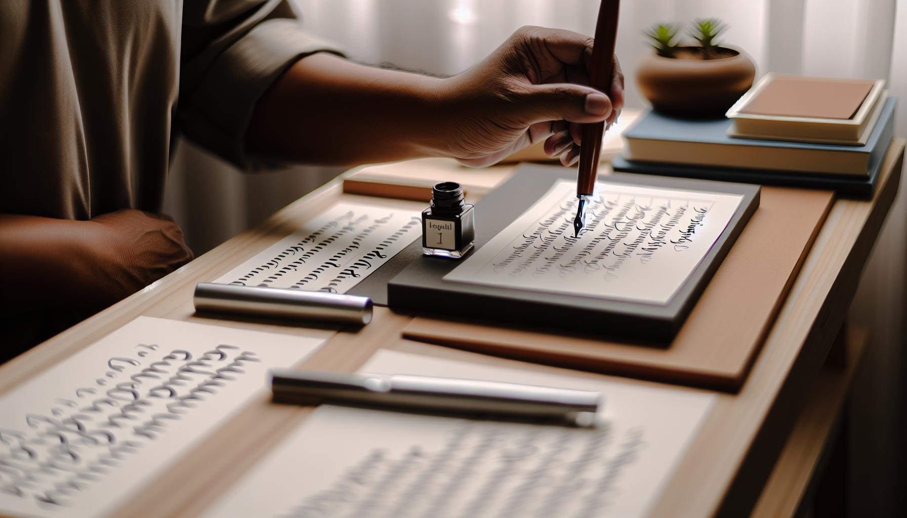 Essential Techniques for Calligraphy with a Regular Pen