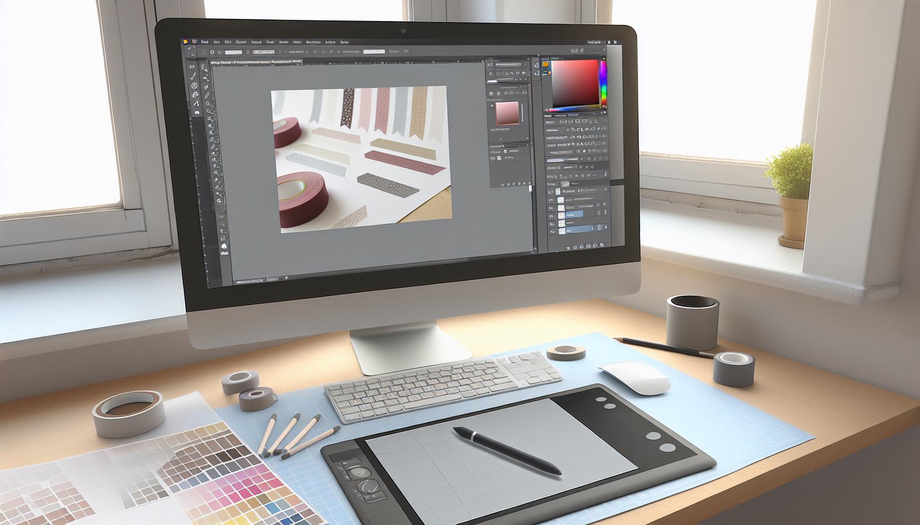 Essential Techniques for Crafting Washi Tape in Photoshop