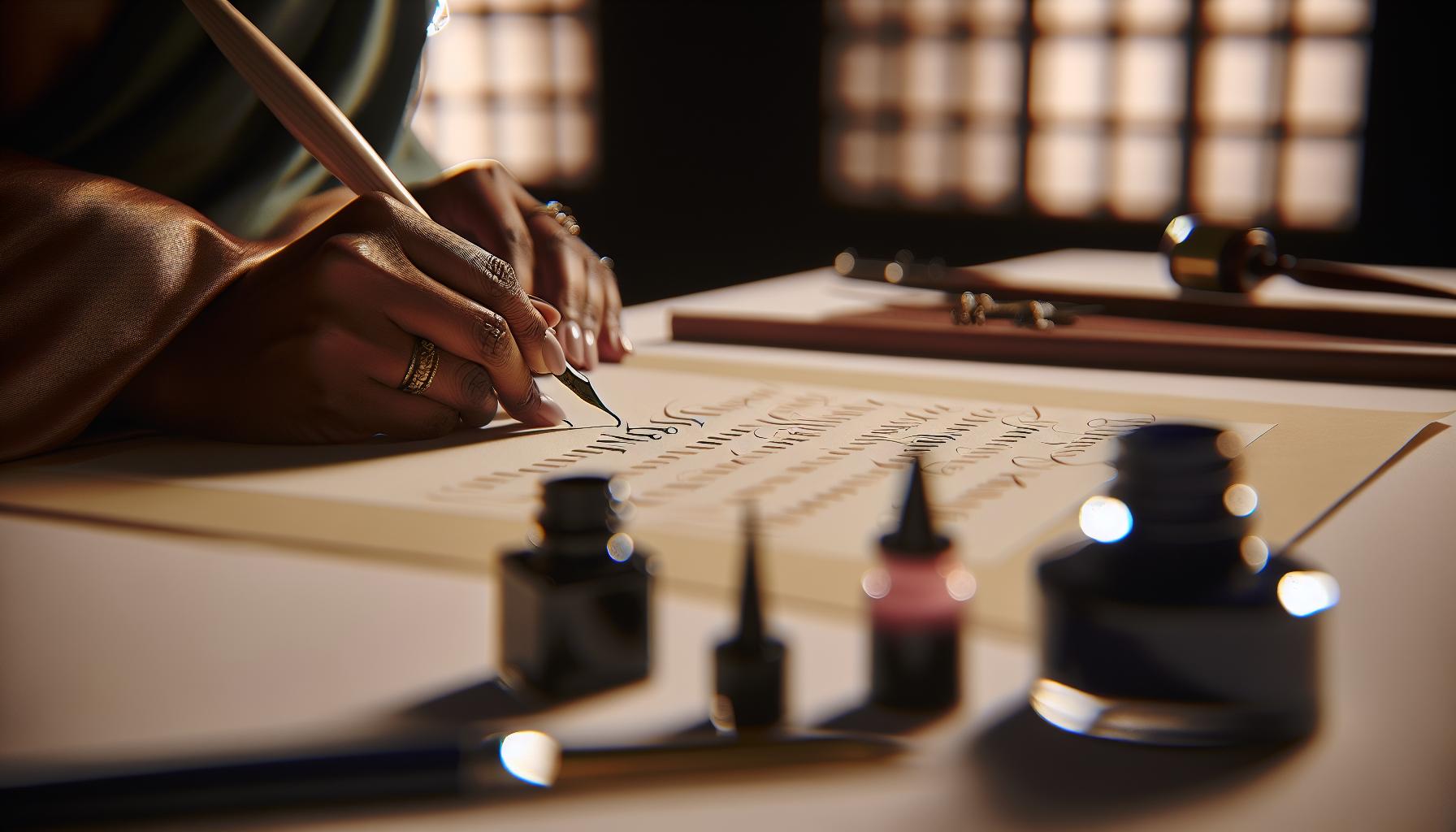 Essential Techniques for Mastering Manuscript Calligraphy