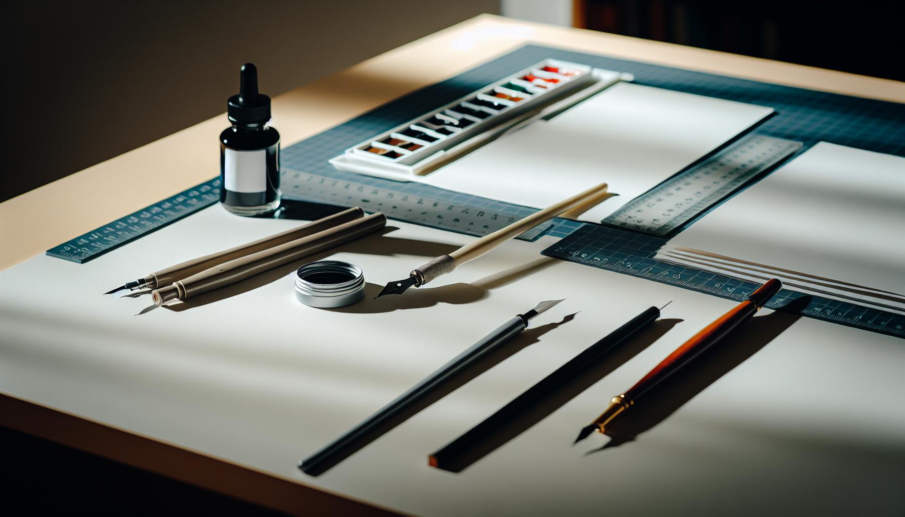 The Essential Tools for Calligraphy Practice