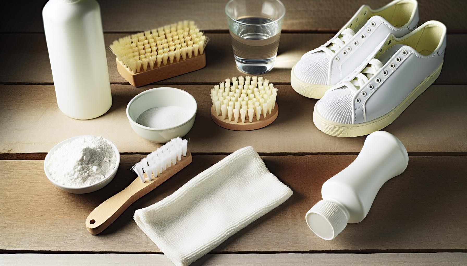 Essential Tools for Cleaning White Rubber