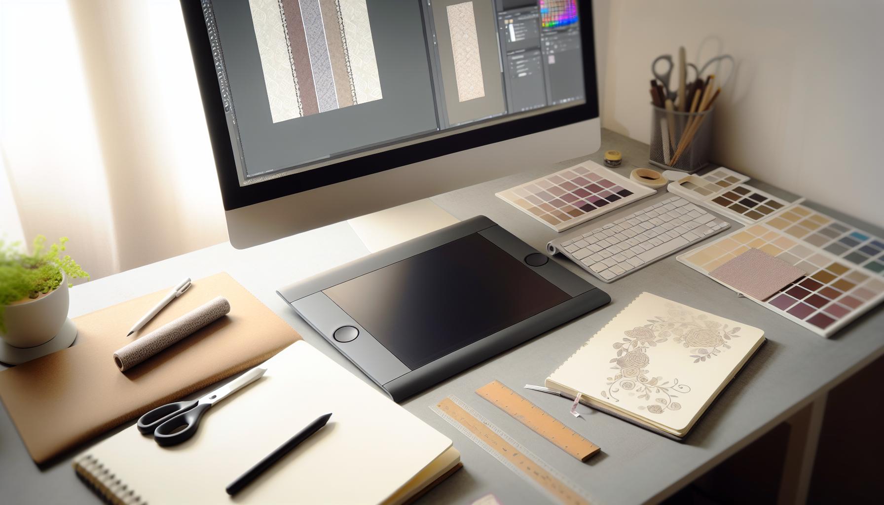 Essential Tools for Crafting Digital Washi Tape