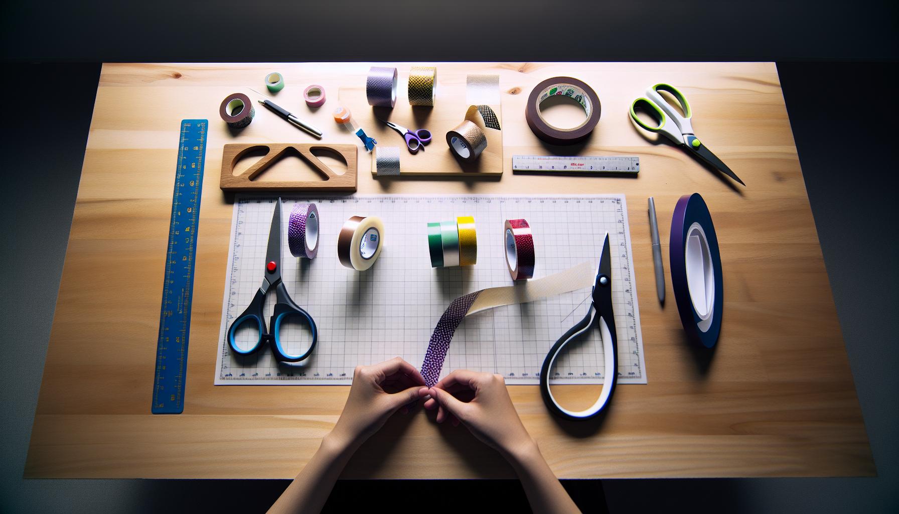 Essential Tools for Crafting a Washi Tape Bow
