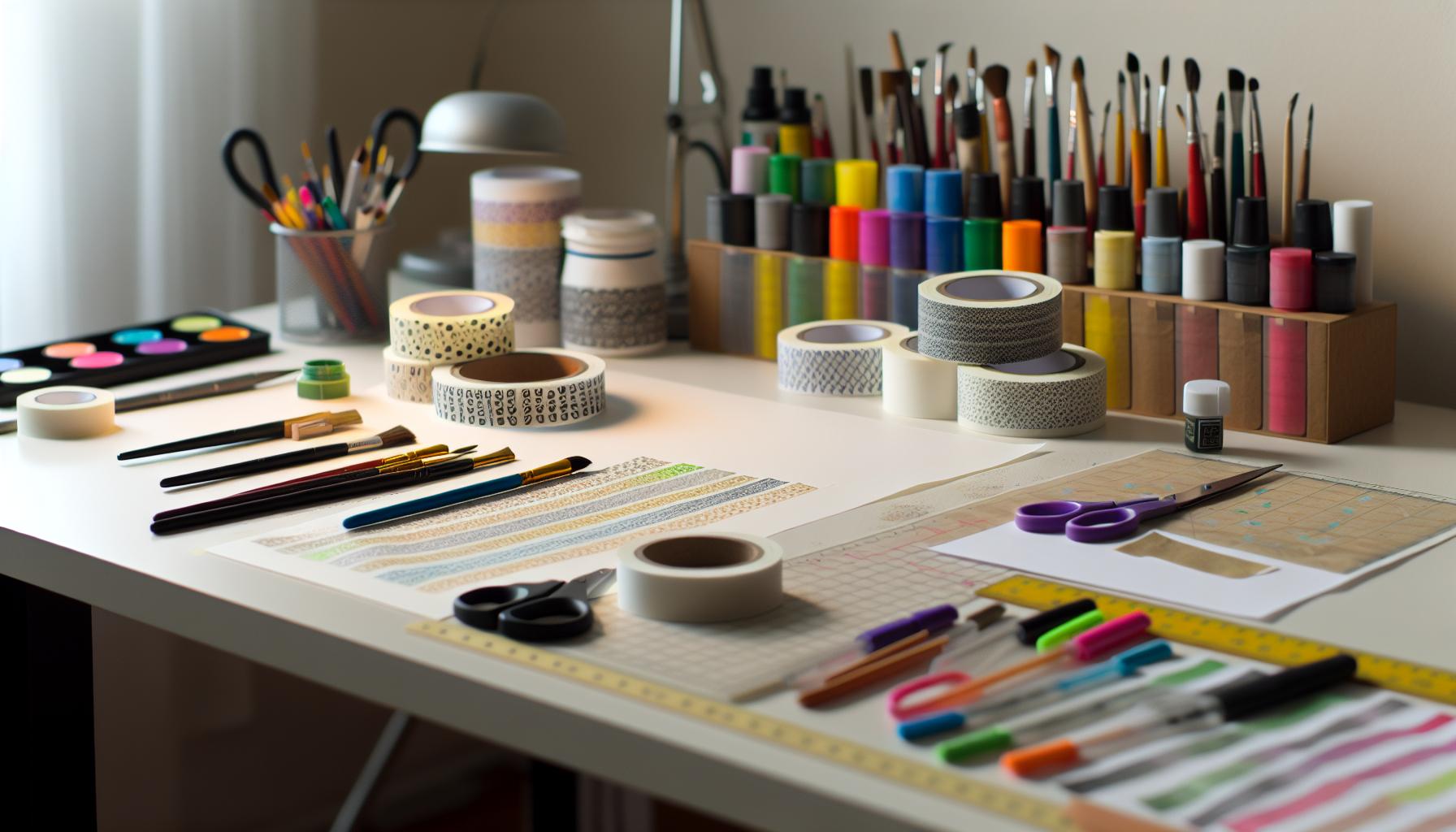 Essential Tools for Creating Your Own Washi Tape