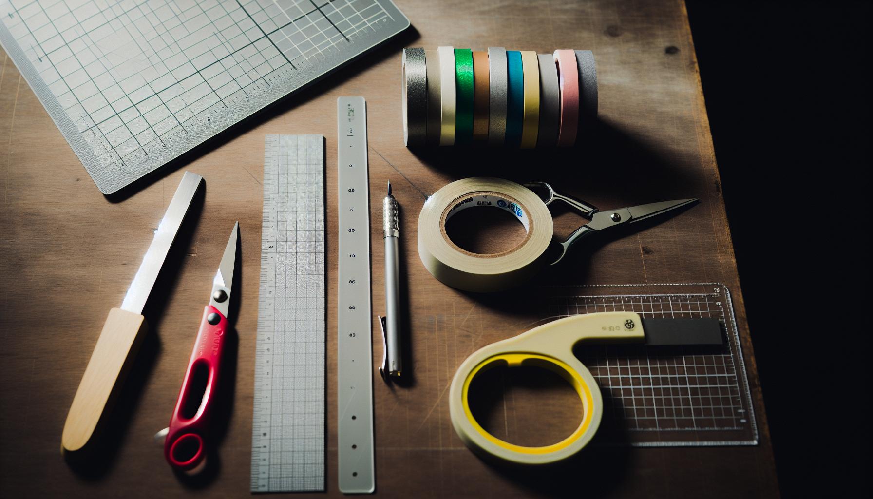 How to Cut Washi Tape in Half: Split for Thin Lines 1 Essential Tools for Cutting Washi Tape