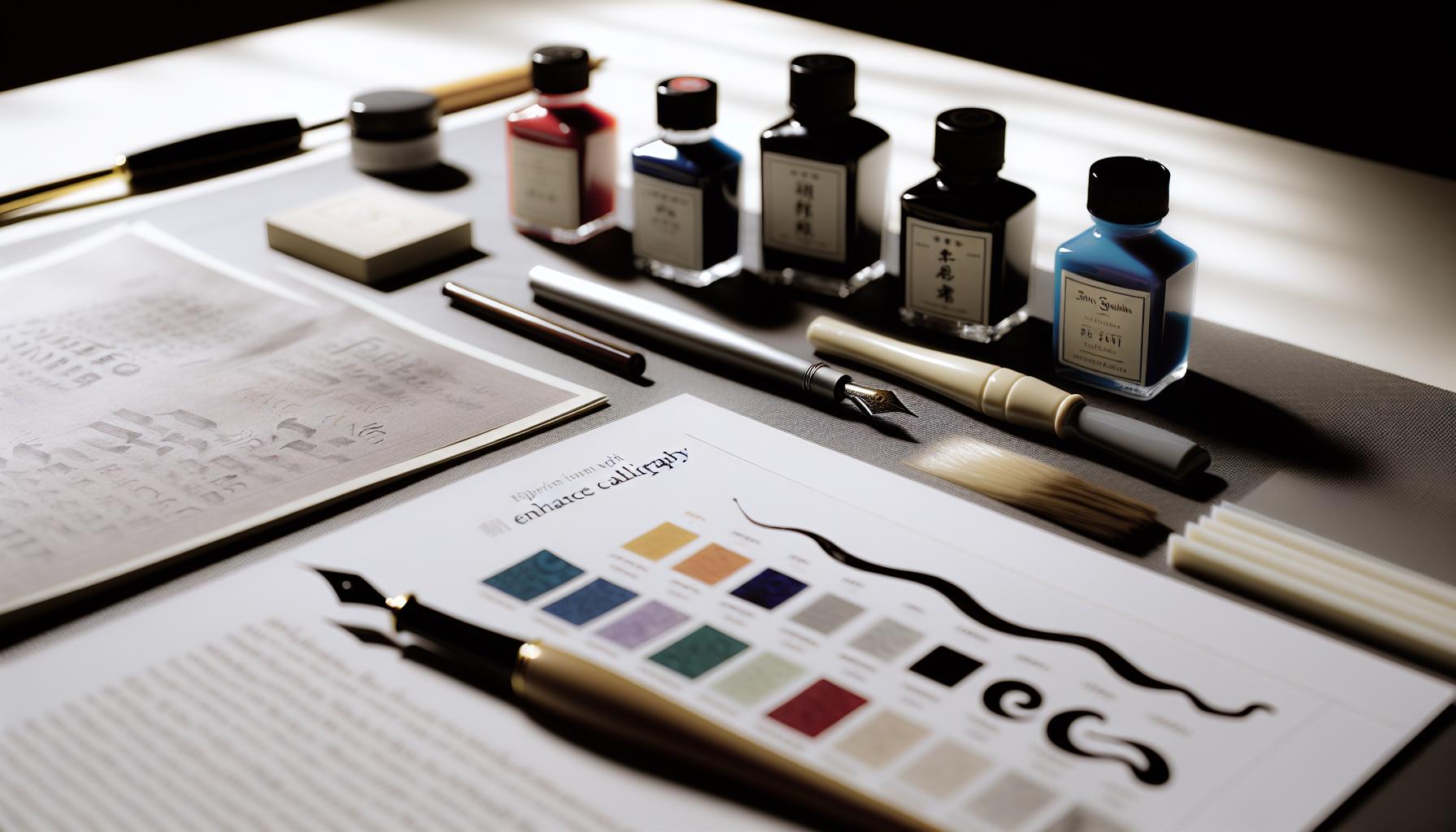 Essential Tools to Enhance Your Calligraphy