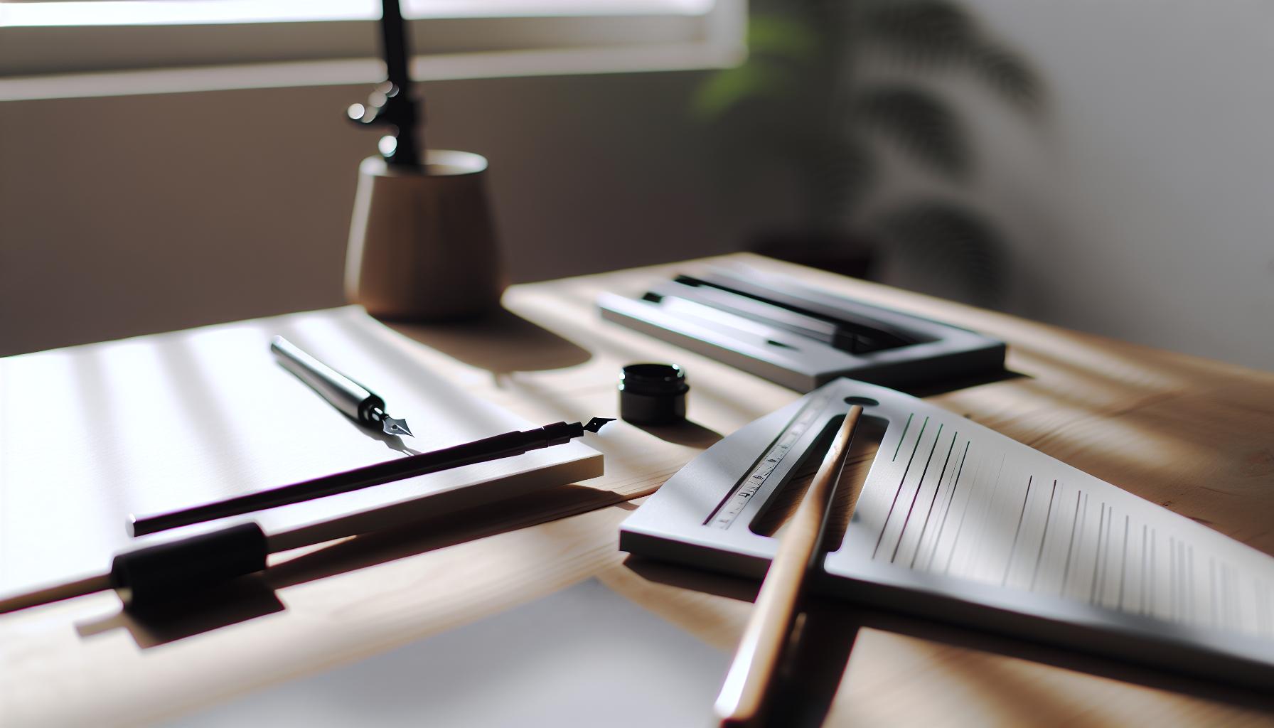 Essential Tools for Left-Handed Calligraphy Success