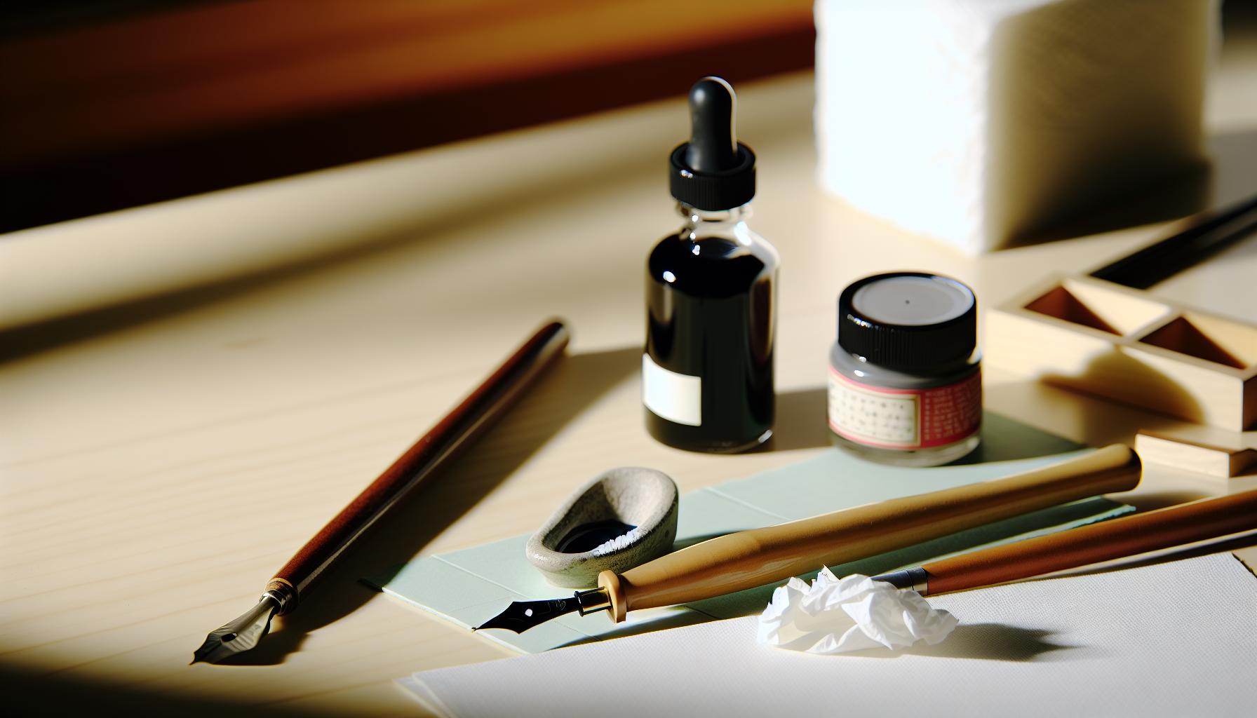 Essential Tools for Loading Your Calligraphy Pen