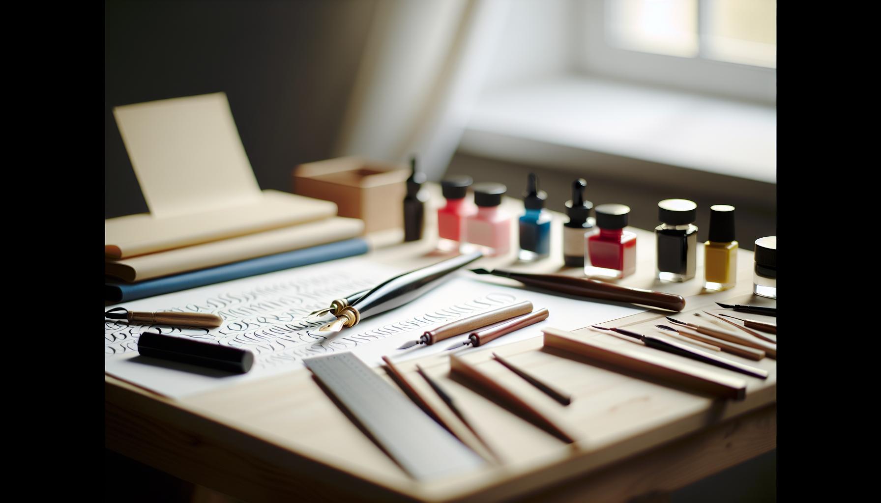 Essential Tools and Materials for Calligraphers