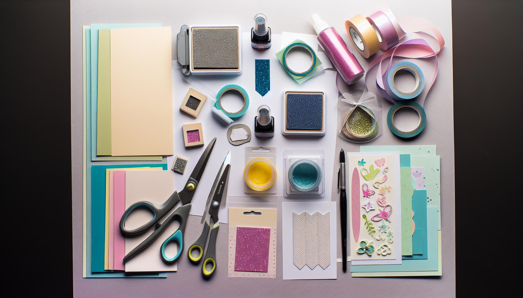 Essential Tools and Materials for Card Decoration