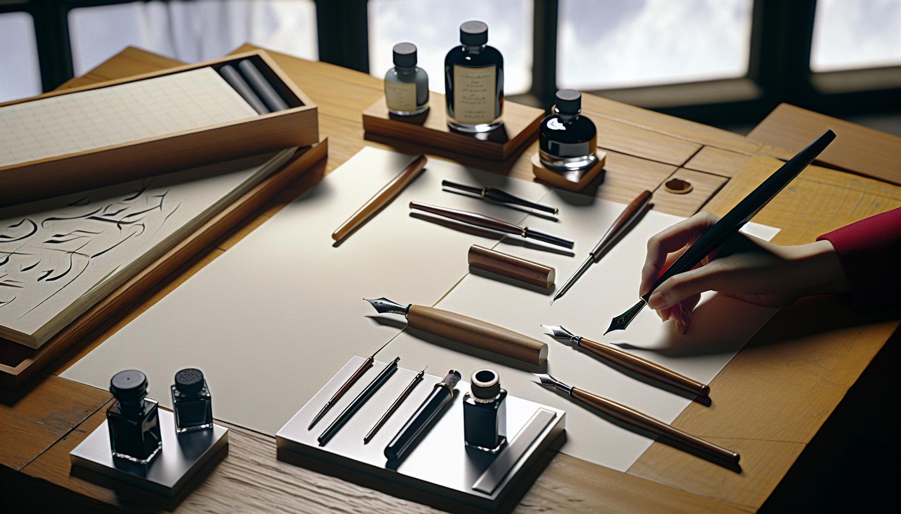 How to Set Up a Art Maker Calligraphy Pen: Assembly Made Easy 1 Essential Tools for Setting Up Your Calligraphy Pen