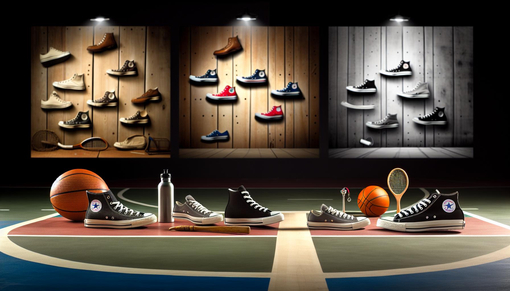 The Evolution of Chuck Taylors in Sports History