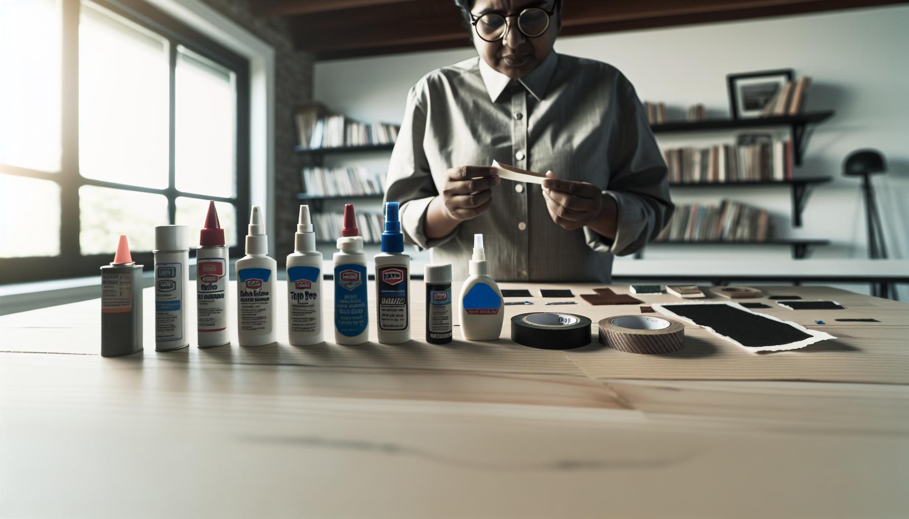Exploring Different Adhesive Options
